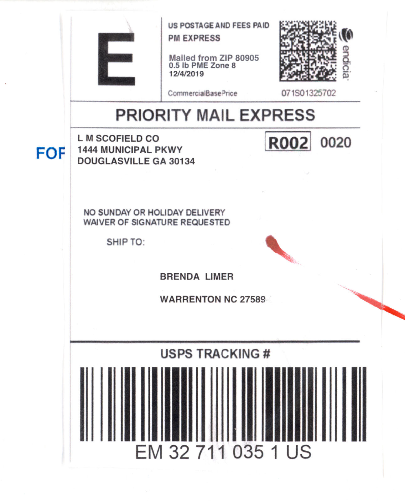 scam label